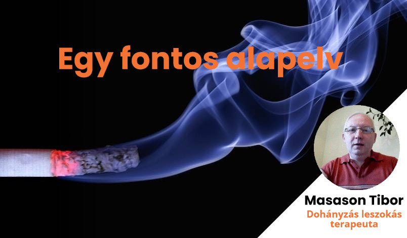 Egy fontos alapelv a leszokáshoz