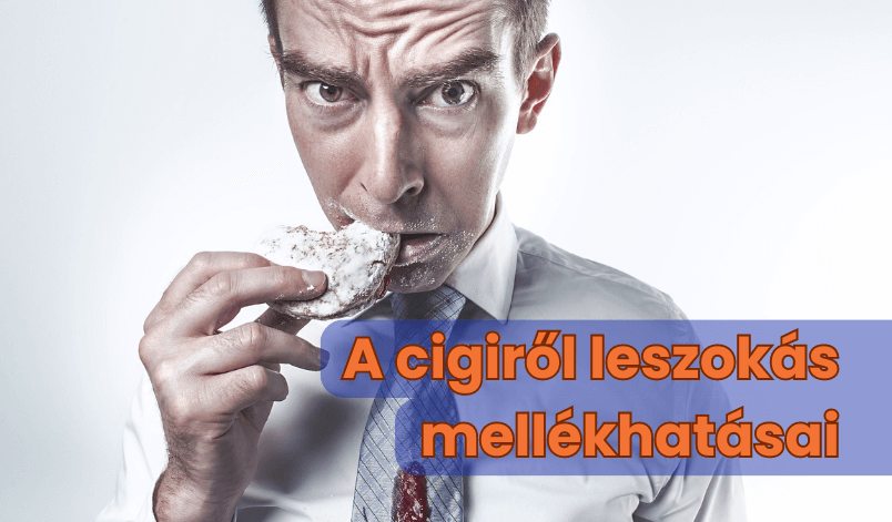 Cigiről leszokás mellékhatásai közül egyik a túlevés